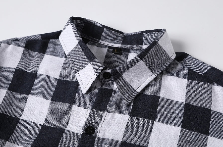 Men's Plaid Long Sleeve