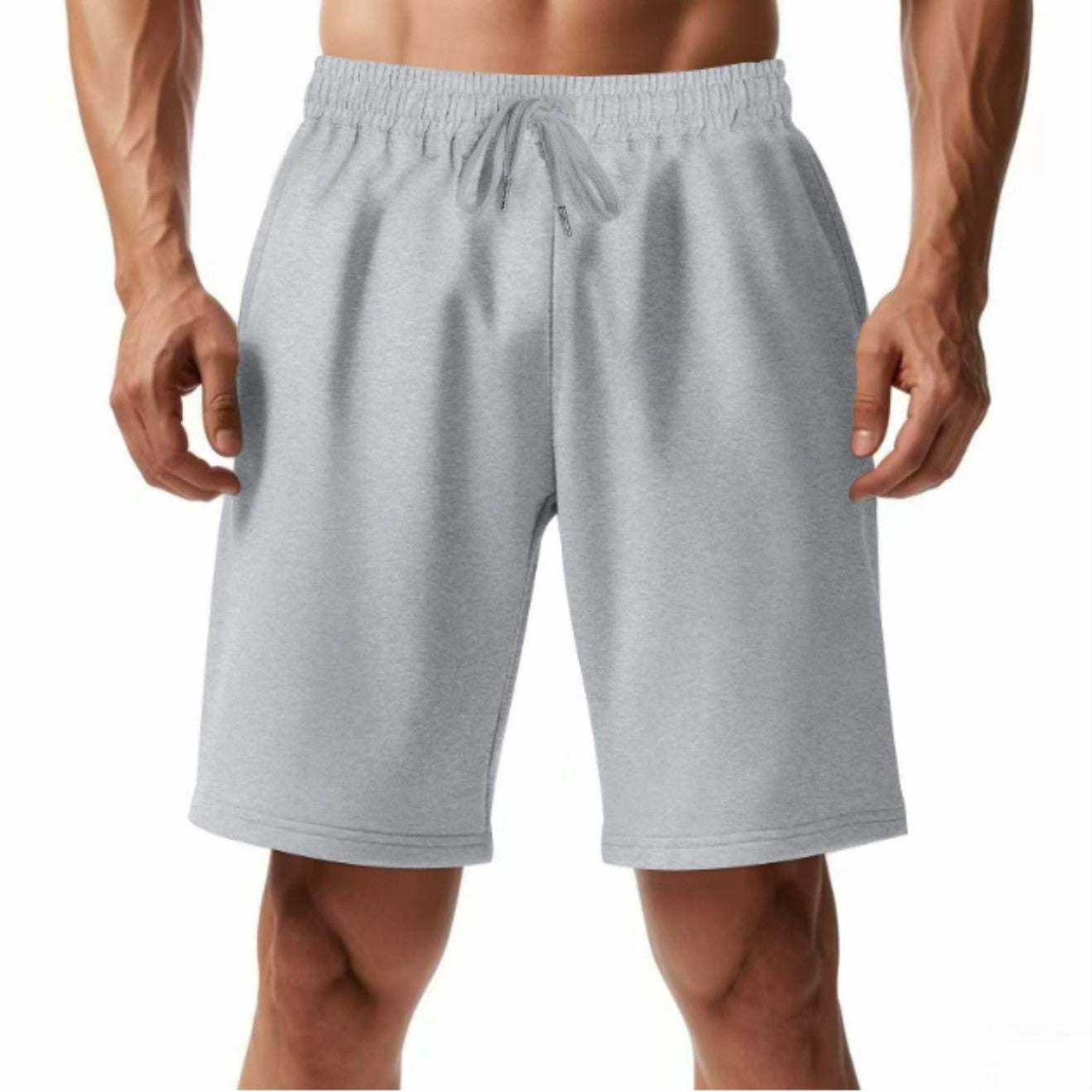 Men's Casual Shorts Drawstring Loose Squat Jogging