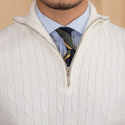 Men's Business Casual Quarter Zip