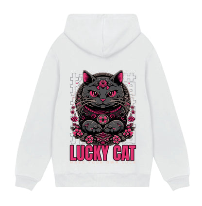 Drop Shoulder Loose Solid Color Hooded Sweatshirt