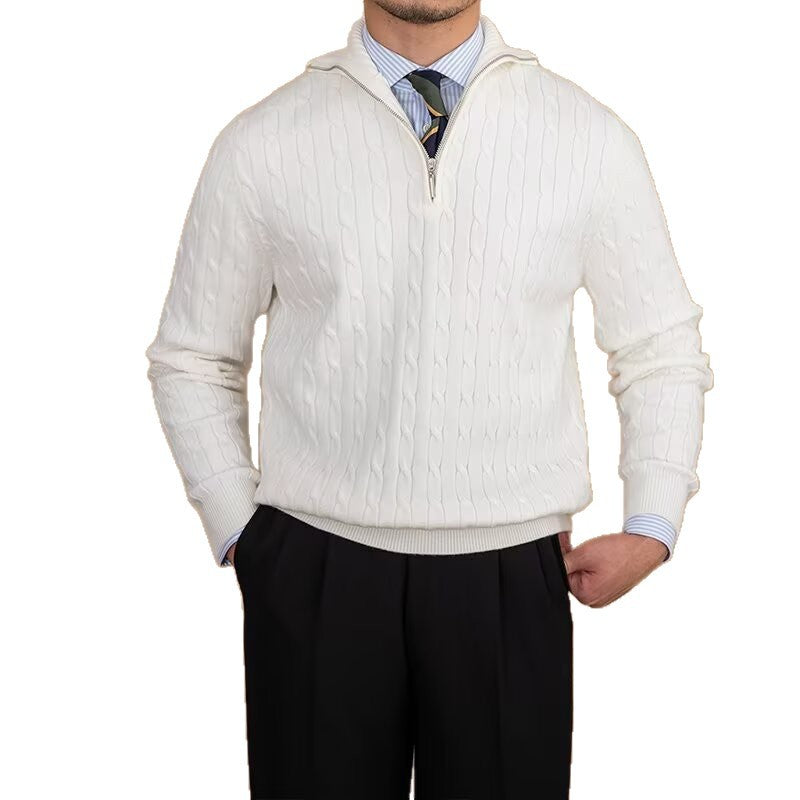 Men's Business Casual Quarter Zip
