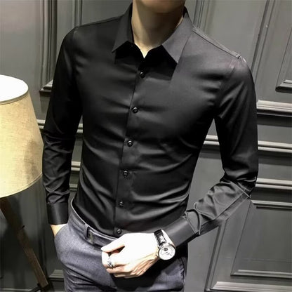 Business Casual Long Sleeve Shirt For Men