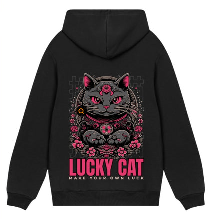 Drop Shoulder Loose Solid Color Hooded Sweatshirt