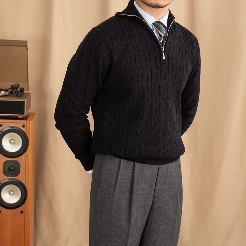 Men's Business Casual Quarter Zip