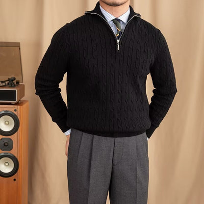 Men's Business Casual Quarter Zip